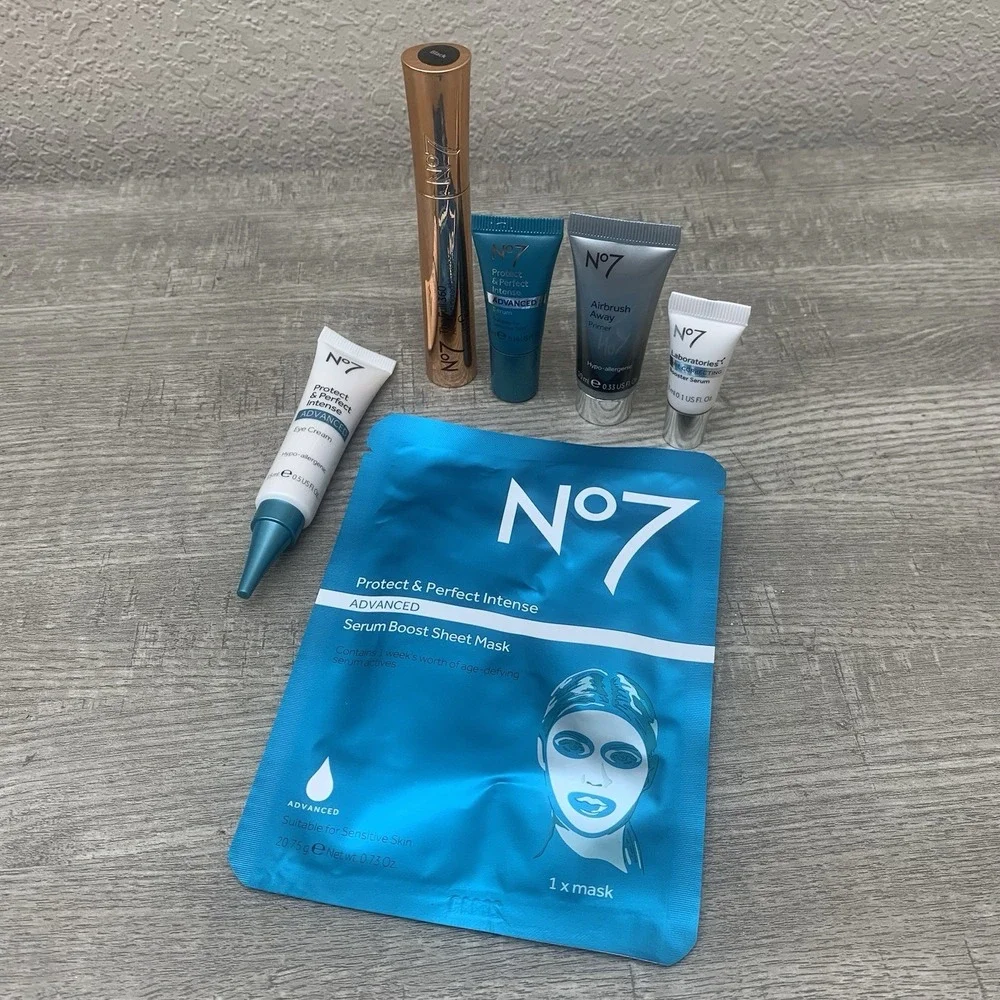 No7  Skincare Collection Protect & Perfect Set 6 Items‎ Included